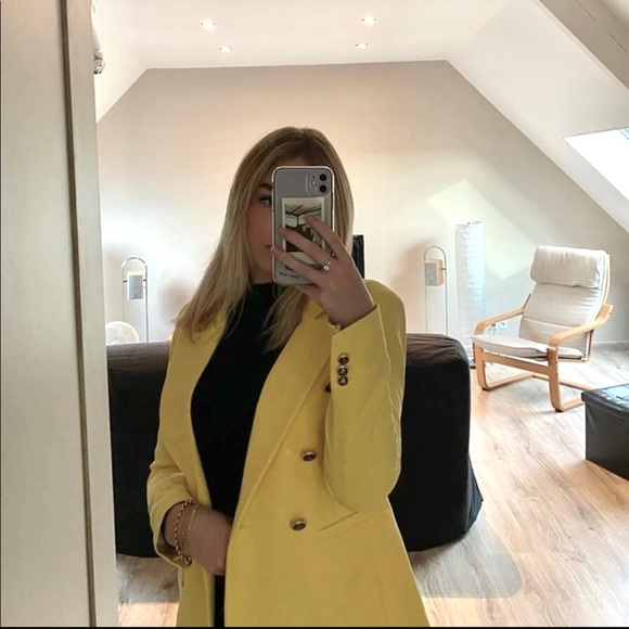 Lapel Neck Double Breasted Blazer - Picture 7 of 10